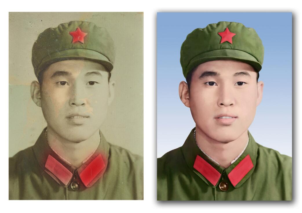白碱滩破损照片修复-18